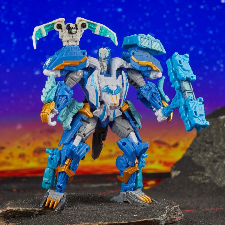 Transformers: Legacy United Star Raider Thundertron, Star Raider Nightstrike, & Infernac Universe Calcitron Exclusive