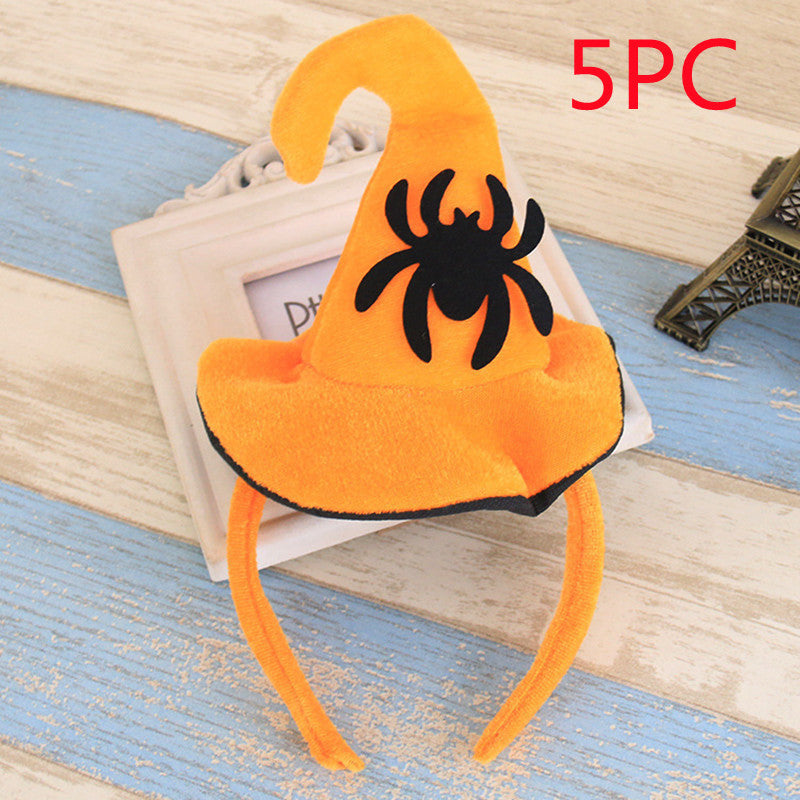 Spooky Halloween Hair Accessories – Festive Headband Costume Prop for Adults & Children