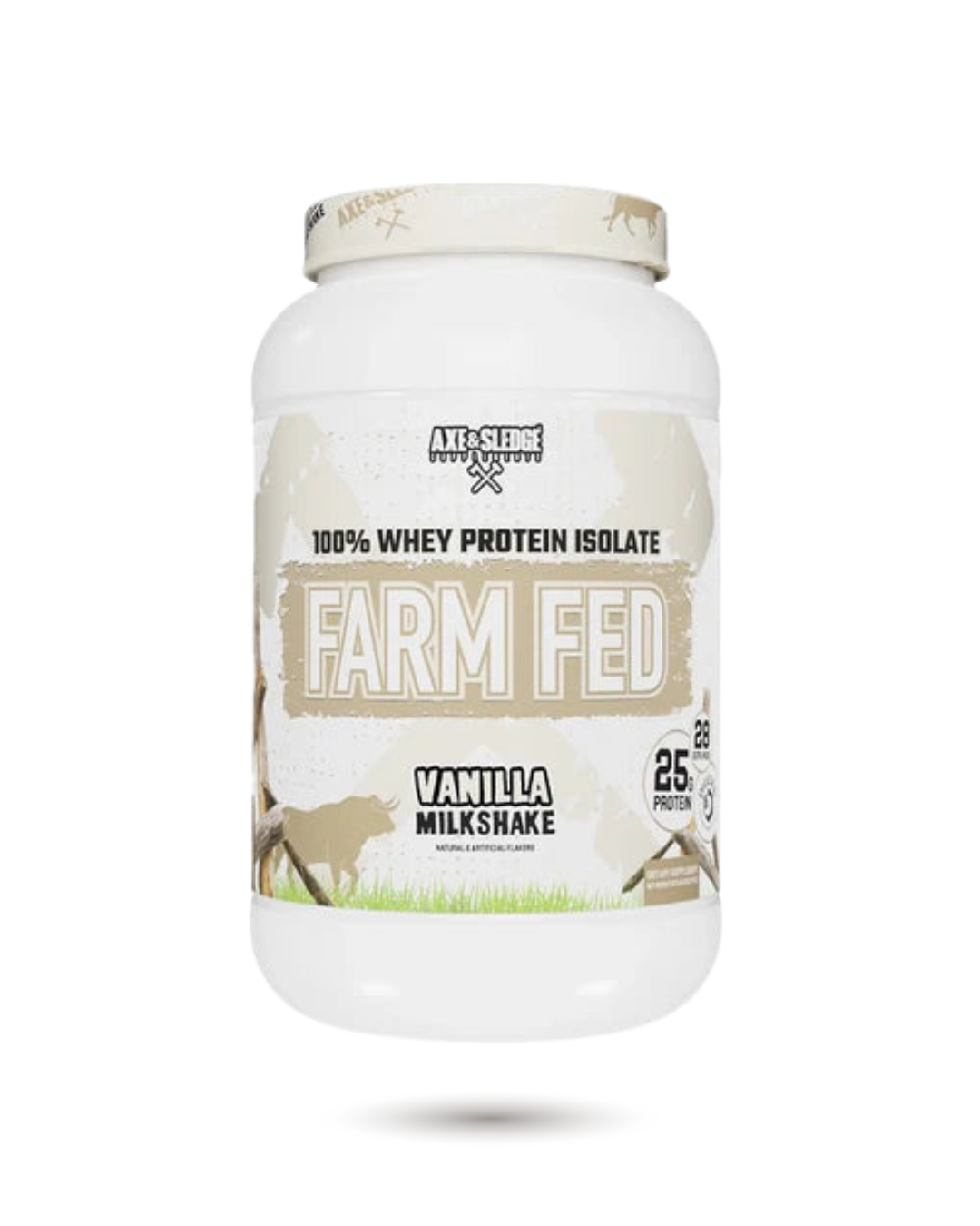Axe & Sledge Farm Fed Whey Isolate Protein Powder
