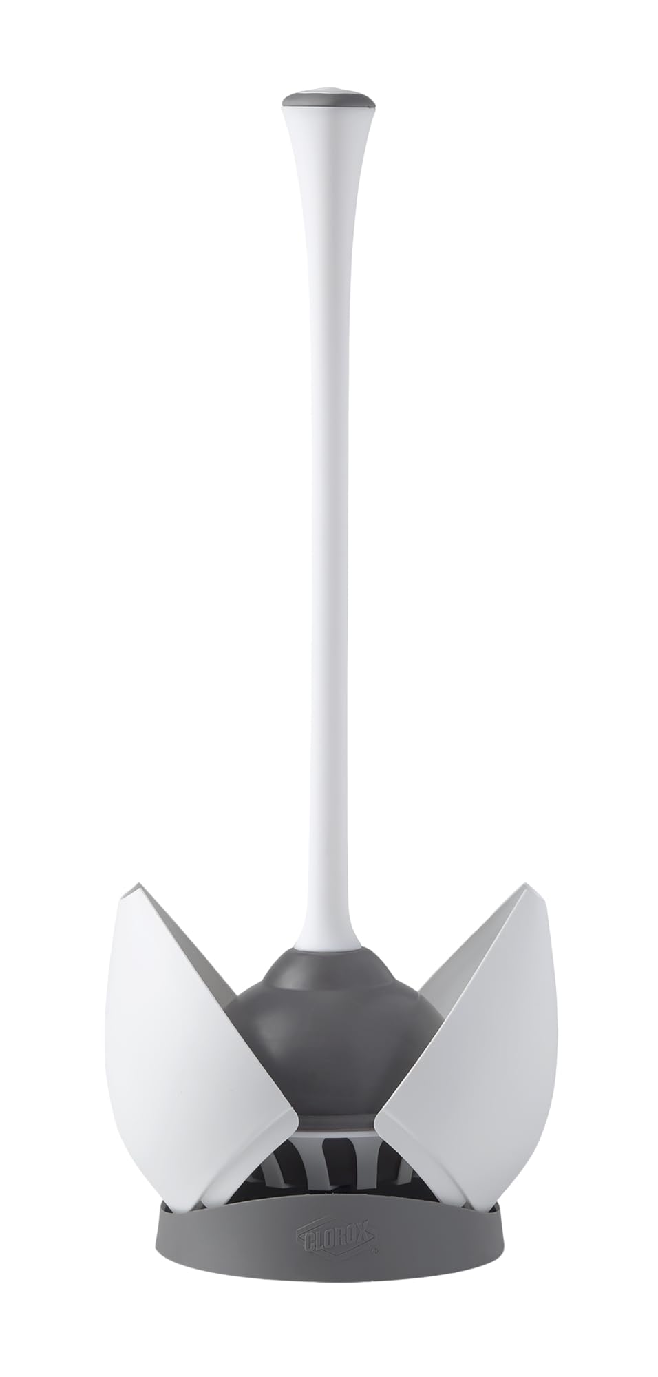 Clorox Toilet Plunger with Hideaway Caddy for Bathroom, Accessories Organizers & Storage, Toilet Unclogger, Plunger with Holder 🍁 All In One Marketplace Canada