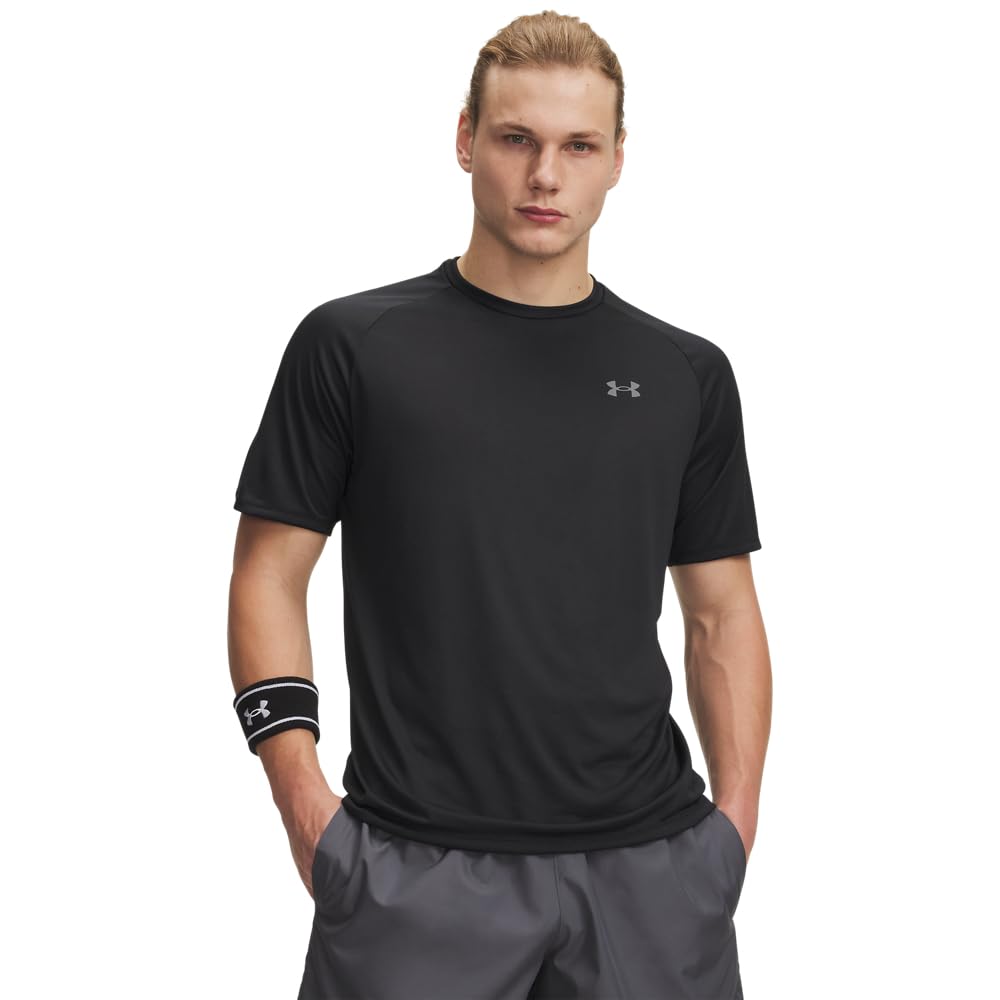 Under Armour Men's Tech 2.0 Short-Sleeve T-Shirt , Black (001)/Graphite , 3X-Large Tall 🍁 All In One Marketplace Canada