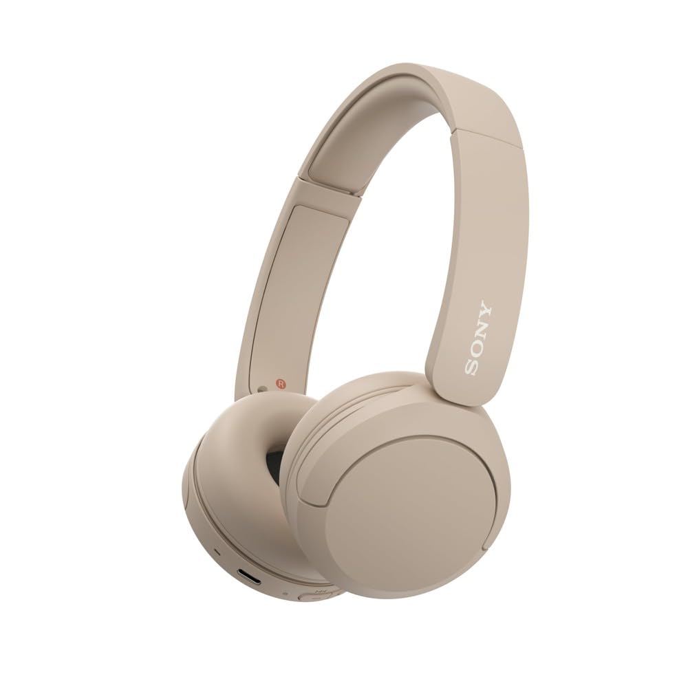 Sony WH-CH520 Wireless Headphones Bluetooth On-Ear Headset with Microphone, Cappuccino 🍁 All In One Marketplace Canada
