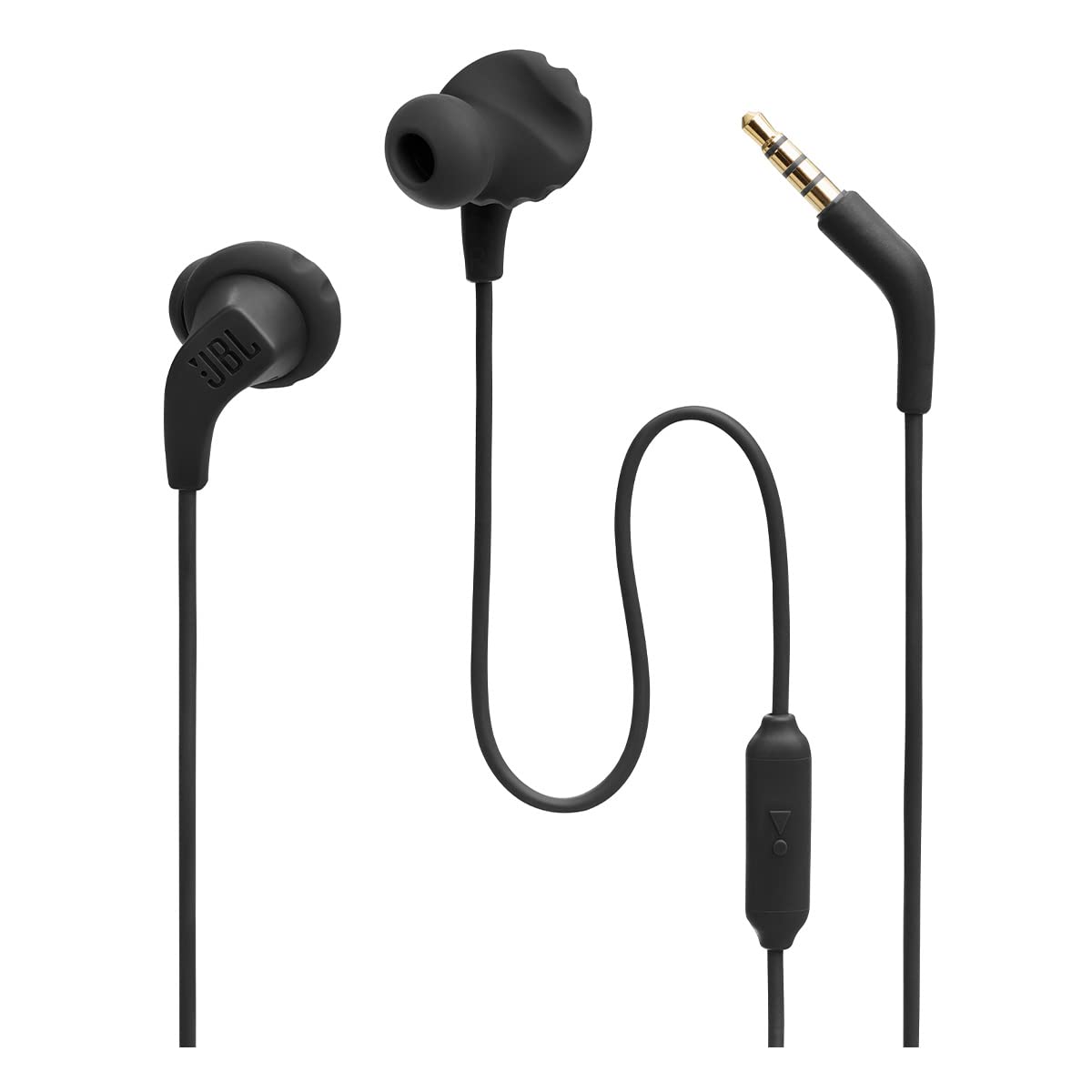 JBL Endurance Run 2 Wired - Waterproof in-Ear Sport Headphones - Black 🍁 All In One Marketplace Canada