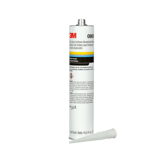 3M Auto Glass Urethane Windshield Adhesive, 08693, Medium Viscosity, High-Strength, Fast-Curing, 310 mL/10.5 fl oz Cartridge, White 🍁 All In One Marketplace Canada