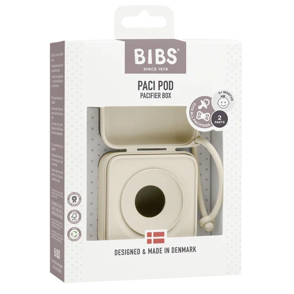 BIBS Pacifier Box | Ivory