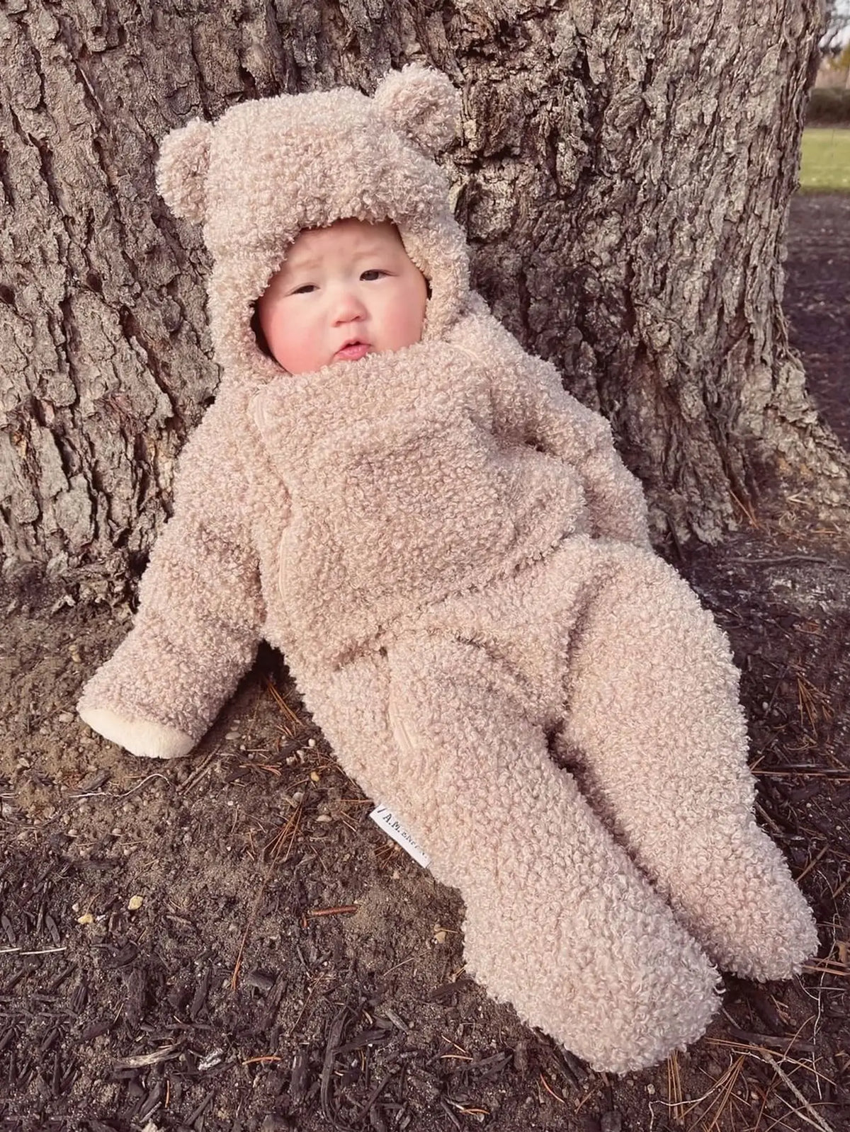 Teddy Jumpsuit | 7am Enfant |  Oatmeal