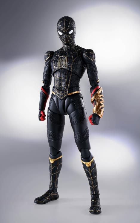 Spider-Man: No Way Home S.H.Figuarts Spider-Man (Black & Gold Suit)