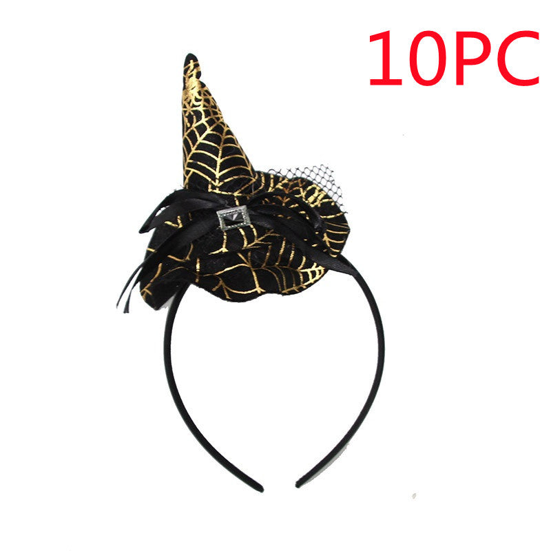 Spooky Halloween Hair Accessories – Festive Headband Costume Prop for Adults & Children