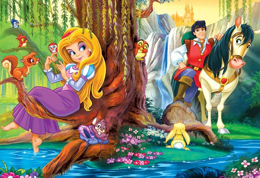 Eurographics Day in the Forest 100-Piece Puzzle - Ages 5+