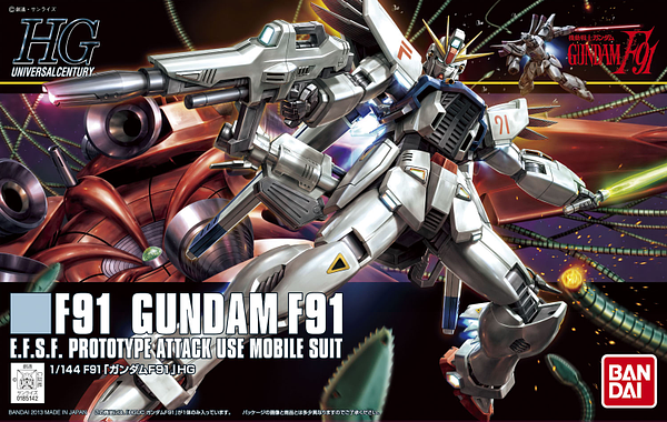 Bandai - HGUC 1/144 #167 Gundam F91