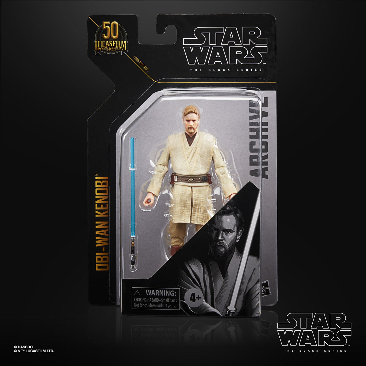 Star Wars The Black Series Archive Obi-Wan Kenobi Star Wars: Revenge of the Sith Lucasfilm 50th Anniversary Toy