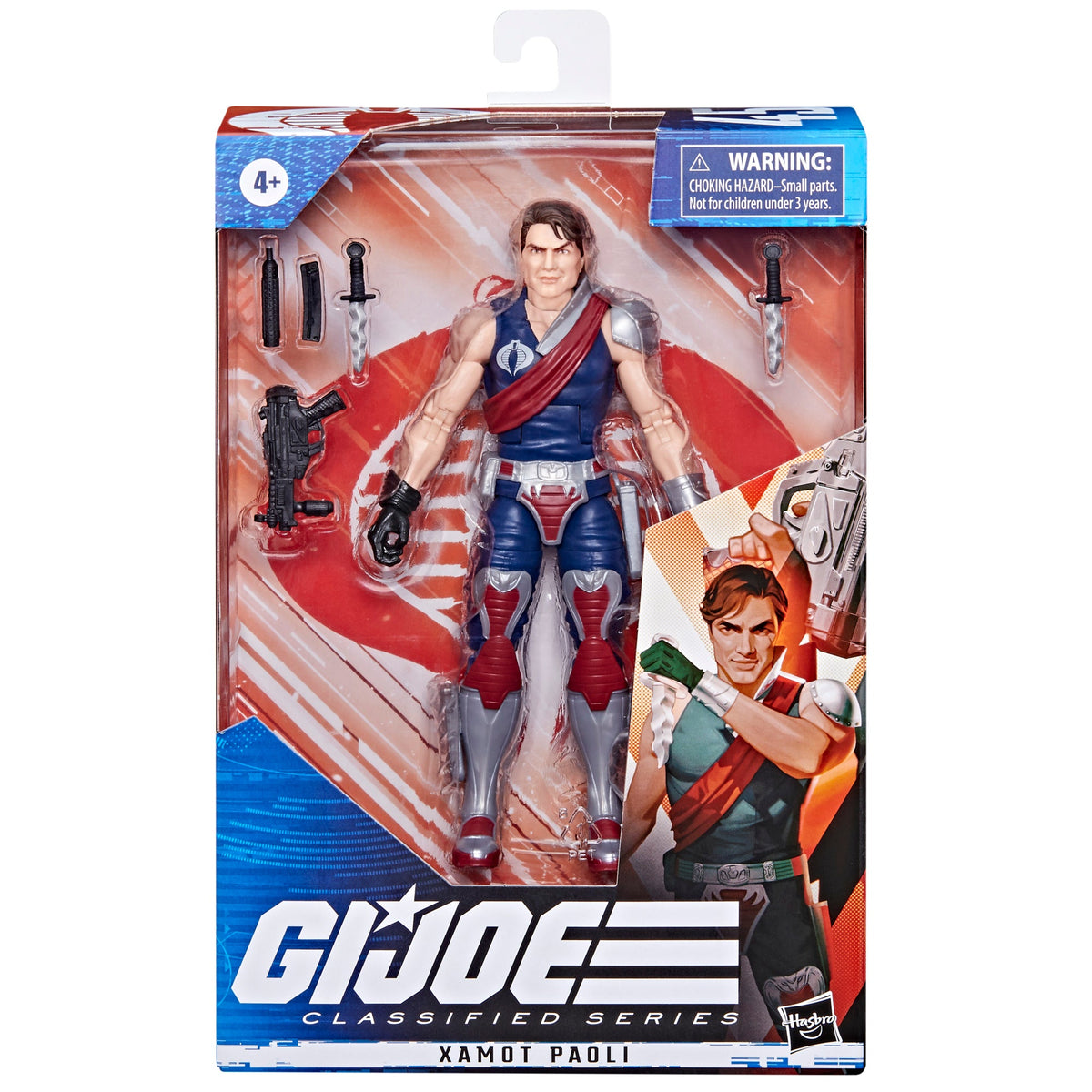 G.I. Joe Classified Series Xamot Paoli Action Figure