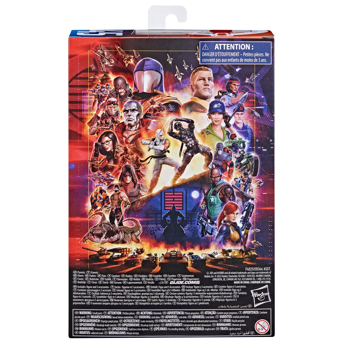 G.I. Joe Classified Series Xamot Paoli Action Figure