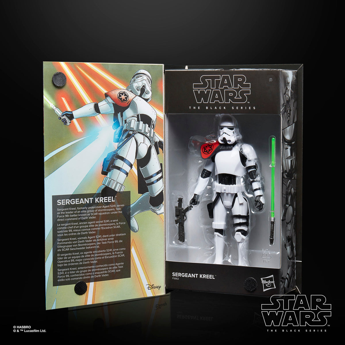 Star Wars The Black Series Sergeant Kreel - Reissue