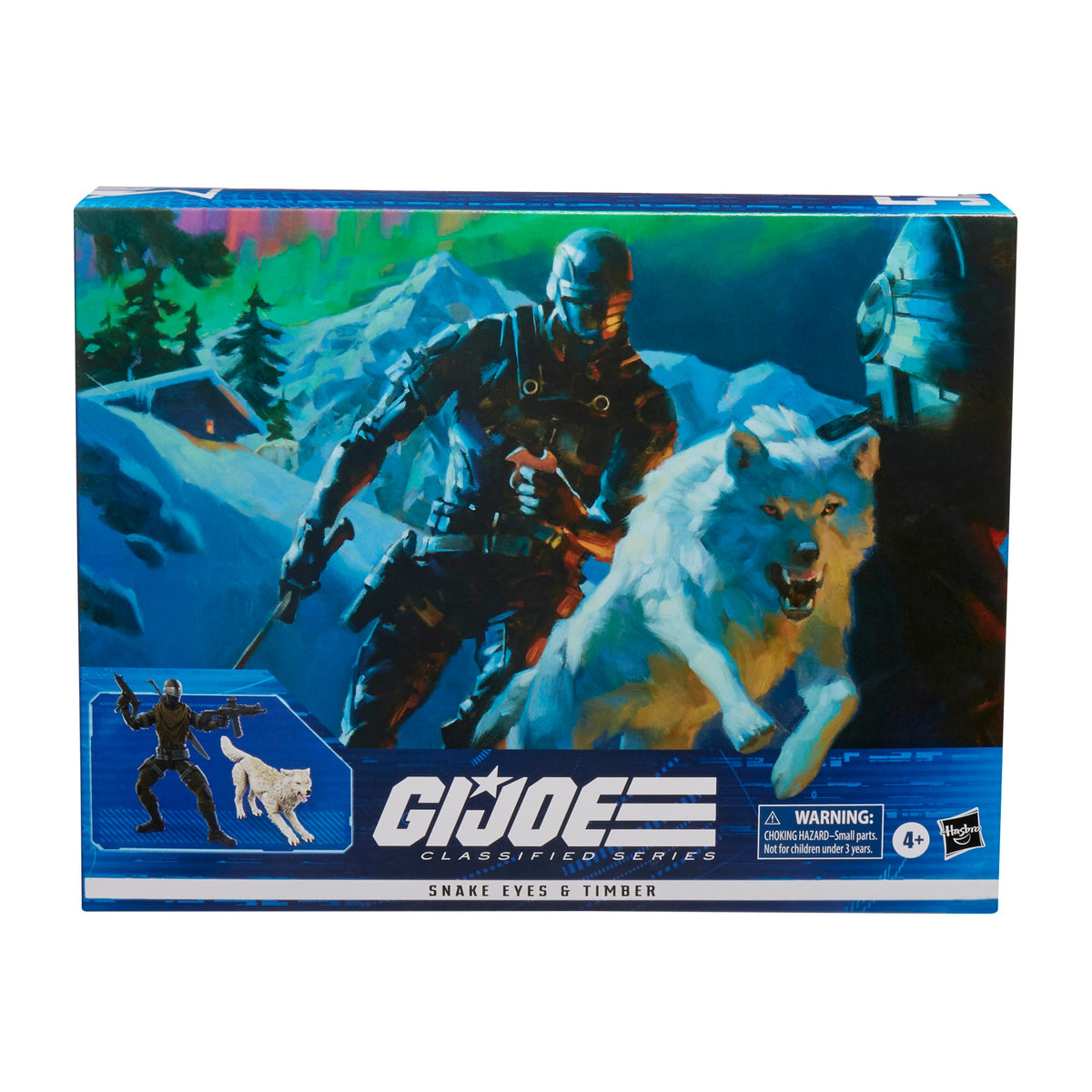G.I. Joe Classified Series Snake Eyes & Timber #52- White