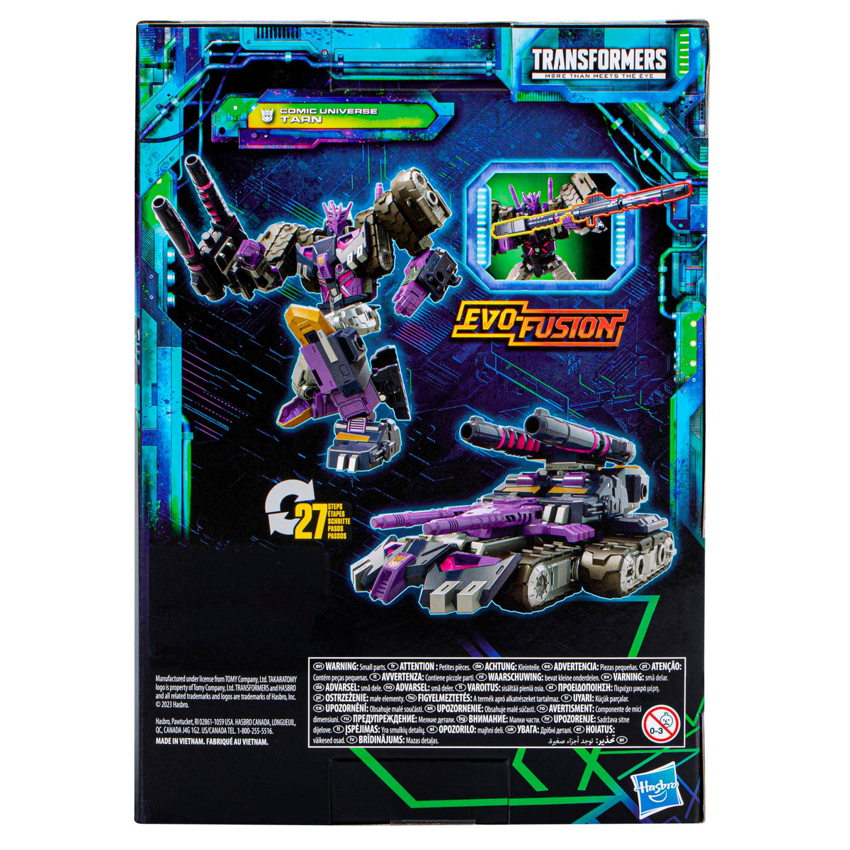 Transformers Legacy Evolution Comic Universe Tarn - VOYAGER Class ( subpar Box )