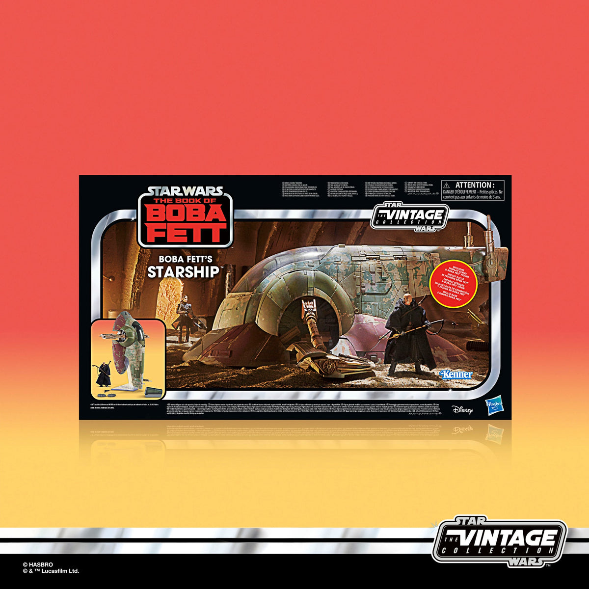 Star Wars The Vintage Collection Boba Fett’s Starship - Slave 1