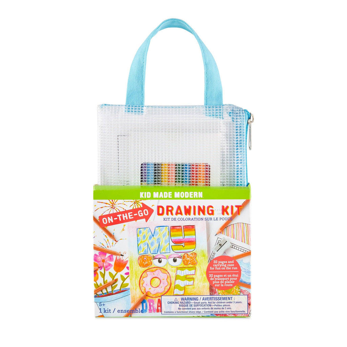 Kid Made Modern - On-The-Go Drawing Kit - Ages 5+
