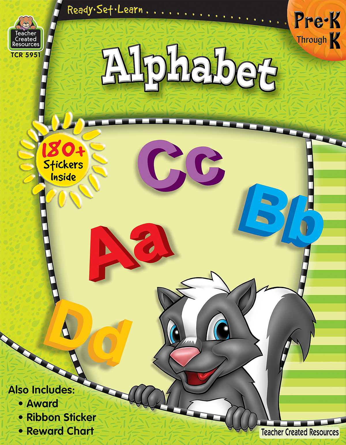Teacher Created Resources - RSL: Alphabet (PreK–K) - Ages 4+