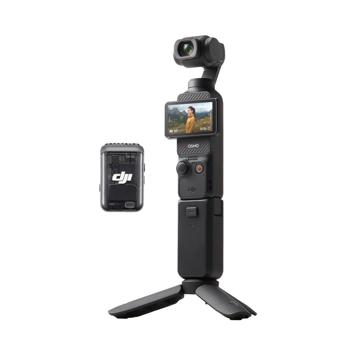 DJI Osmo Pocket 3 Creator Combo, Vlogging Cameras with 1'' CMOS, 4K/120fps Vlog Camera, 3-Axis Stabilization, Face/Object Tracking, Mic Included for Clear Sound, Digital Vlogging Camera for YouTube 🍁 All In One Marketplace Canada