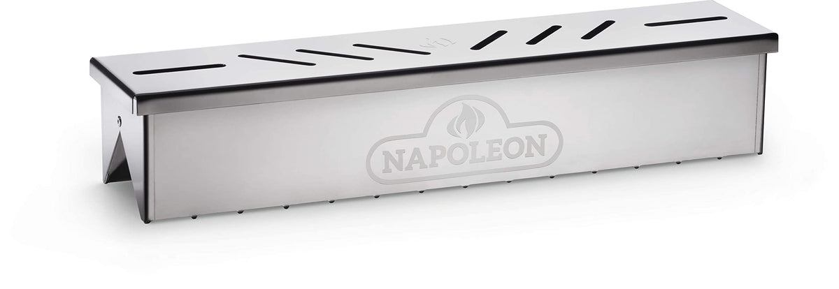 Napoleon Stainless Steel Smoker Box 67013 Add Smoky Flavor to BBQ, Easily Turn Gas Grill Into Smoker, Add Wood Chips or Chunks to Smoke Food on Barbecue 🍁 All In One Marketplace Canada