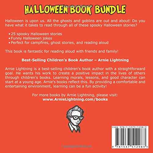 Halloween Book Bundle (4 Books in 1): Scary Stories for Kids and Halloween Jokes