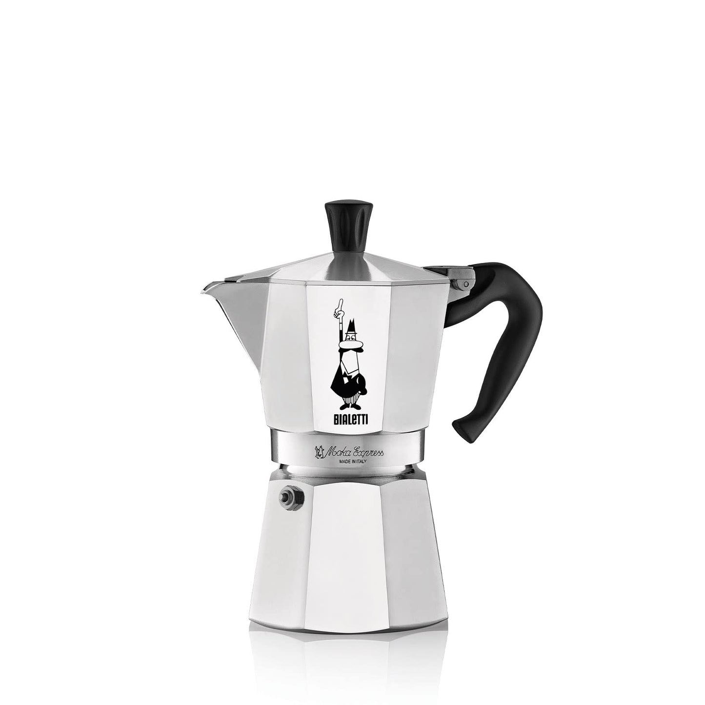 BIALETTI Moka Express 6-Cup Aluminum Stovetop Espresso Maker, Silver 🍁 All In One Marketplace Canada