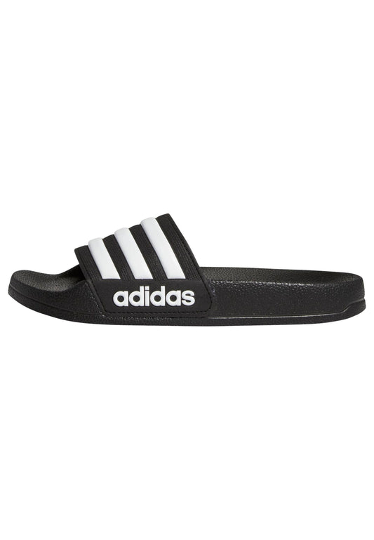 adidas Unisex Kids Adilette Shower, Core Black/White/Core Black, 6/Big Kid 🍁 All In One Marketplace Canada