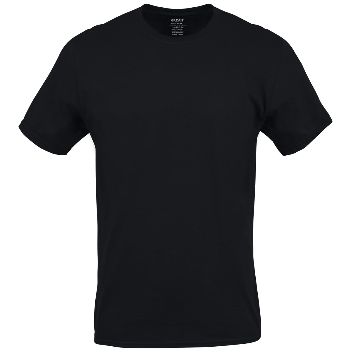 Gildan Men's Crew T-Shirts, Multipack, Style G1100, Black/Sport Grey/Military Green (5-Pack), Large 🍁 All In One Marketplace Canada