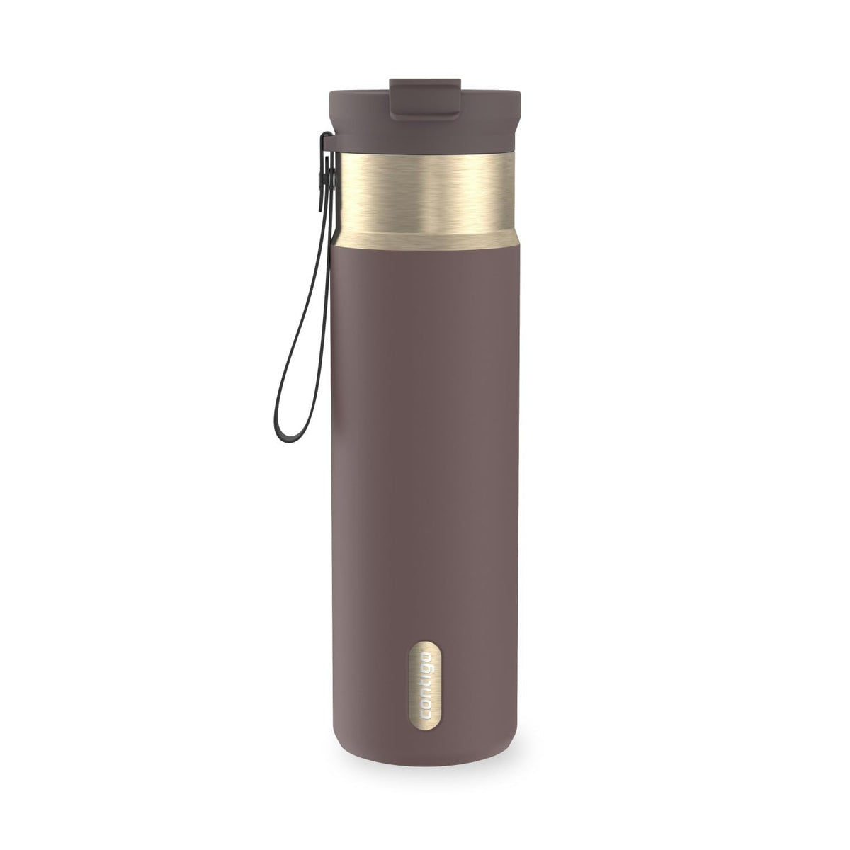 Contigo DualSip 24 oz Water Bottle w/Carry Strap & 2-Way Lid (Drink from Straw or Spout) | Vacuum-Insulated Stainless Steel for Cold Drinks | 100% Leakproof | BPA & Lead-Free | Dishwasher Safe 🍁 All In One Marketplace Canada