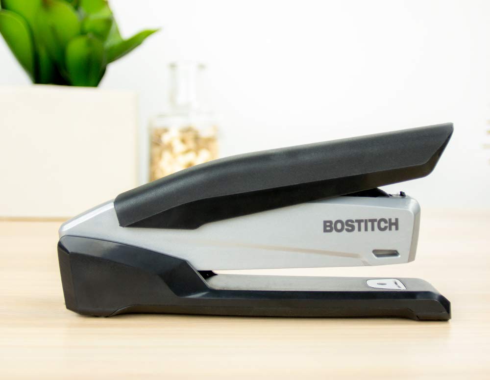 Bostitch Office Executive 3 in 1 Stapler, Includes 210 Staples and Integrated Staple Remover, One Finger Stapling, No Effort, 20 Sheet Capacity, Spring Powered Stapler, Black/Gray (INP20) 🍁 All In One Marketplace Canada