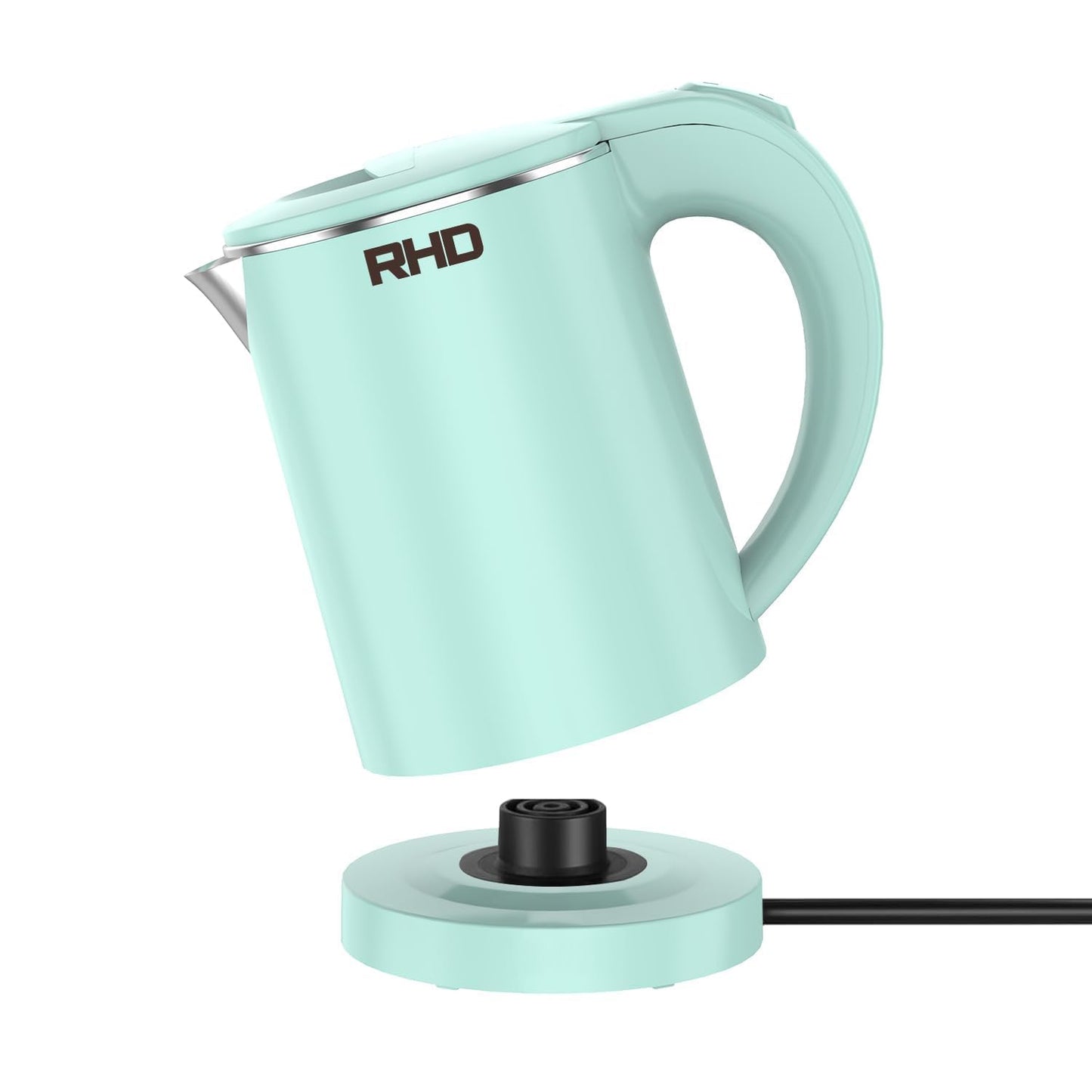 RHD 0.5L Small Portable Electric Kettles for Boiling Water, 304 Stainless Steel Hot Water Dispensers, Fast Boil Teapot, Auto Shut-Off, Perfect For Dorm RV Travel Coffee Tea, Green 🍁 All In One Marketplace Canada