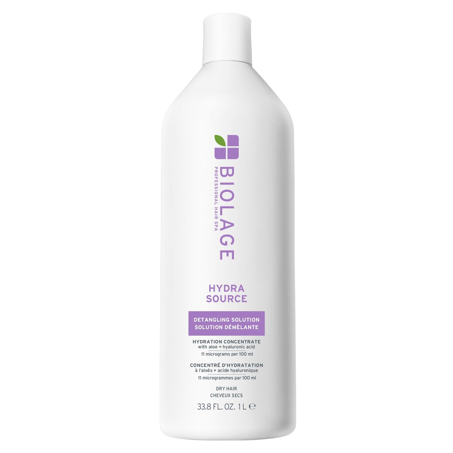 BIOLAGE Conditioner, HydraSource Detangling Solution, Detangles & Controls Static For Less Frizz & Fly-Aways, For Dry Hair, Paraben Free, Vegan 🍁 All In One Marketplace Canada