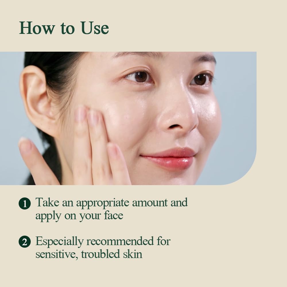 Pyunkang Yul PKY Calming Moisture Barrier Cream Instantly Soothes Sensitive Skin, Hyaluronic Acid & Ceramide for Hydration, Vegan, Korean Skincare (3.38 Fl. Oz, 100ml) 🍁 All In One Marketplace Canada