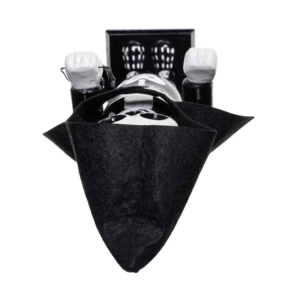 Kurt Adler 15-inch Wooden Halloween Skull Nutcracker