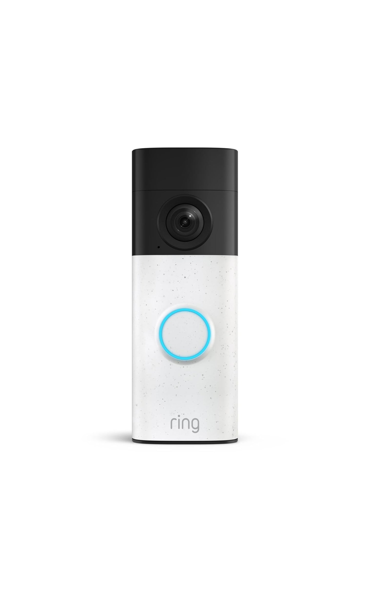 Ring Battery Doorbell (newest model) — Retinal 2K with wide-angle video, up to 6x Enhanced Zoom, Two-Way Talk, and Built-In Battery, Speckled White 🍁 All In One Marketplace Canada