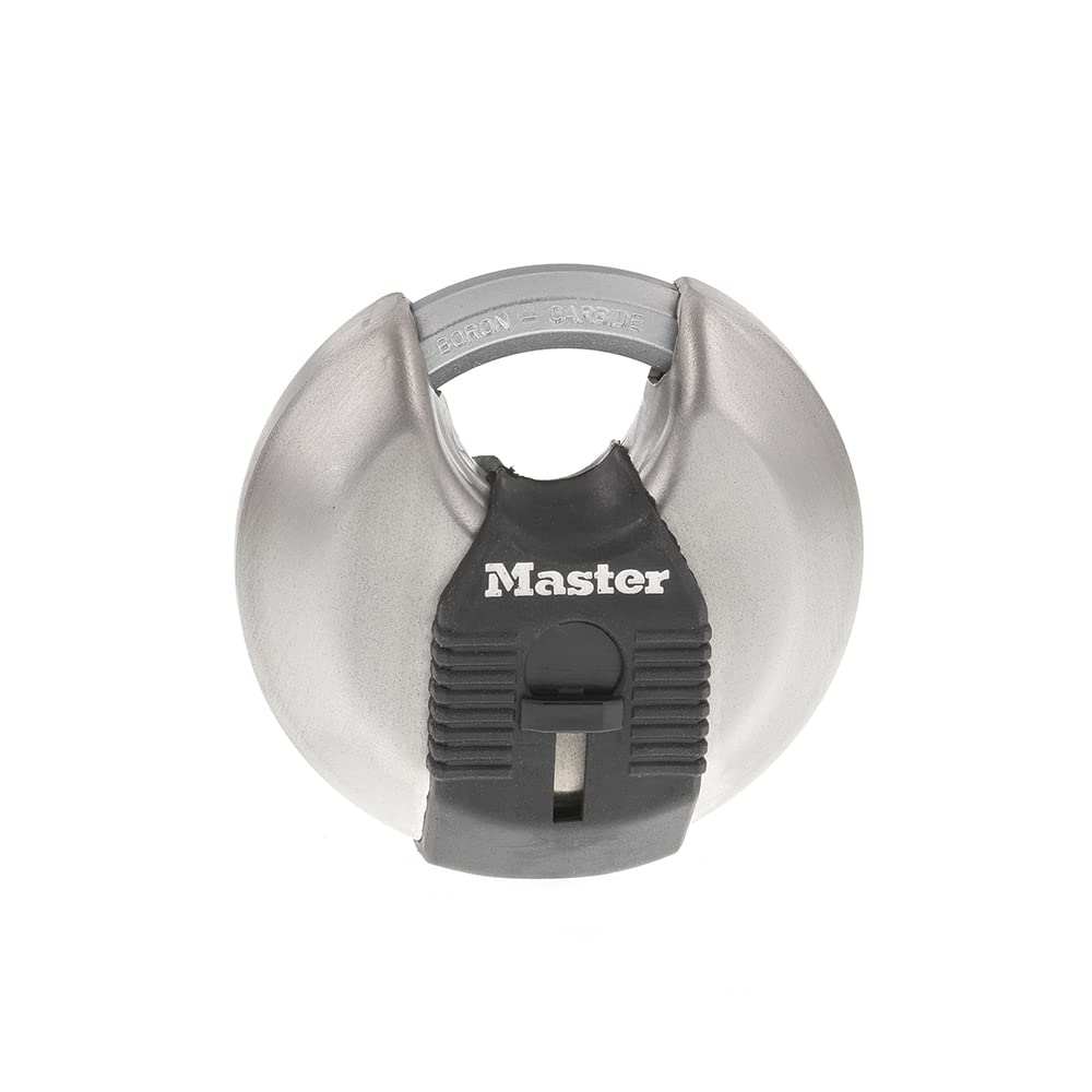 MASTERLOCK 70mm Disc Padlock, 2-3/4", Silver M40XKADCCSEN 🍁 All In One Marketplace Canada