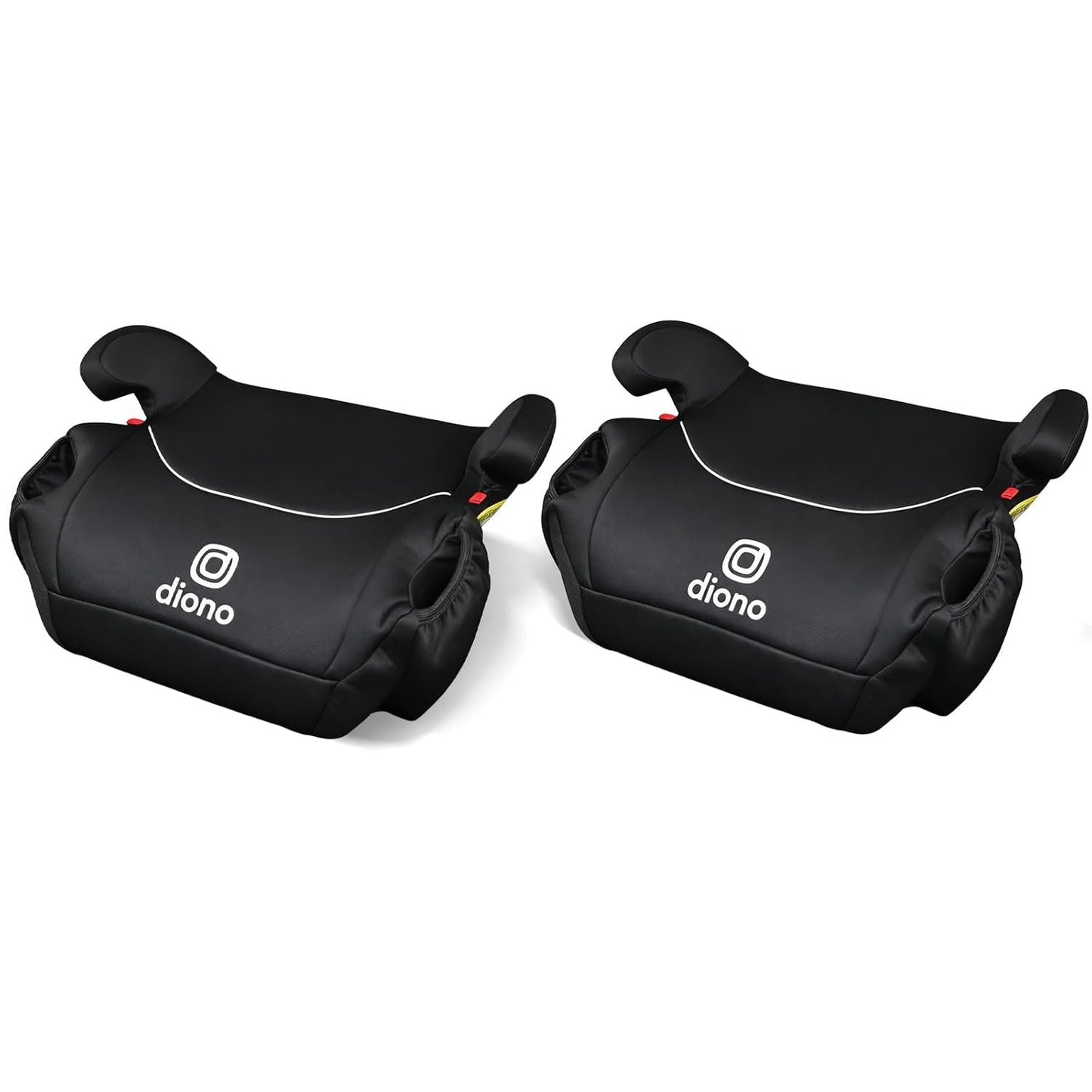 Diono Solana 2022, No Latch, Pack of 2 Backless Booster Car Seats, Lightweight, Machine Washable Covers, Cup Holders, Black Charcoal 🍁 All In One Marketplace Canada