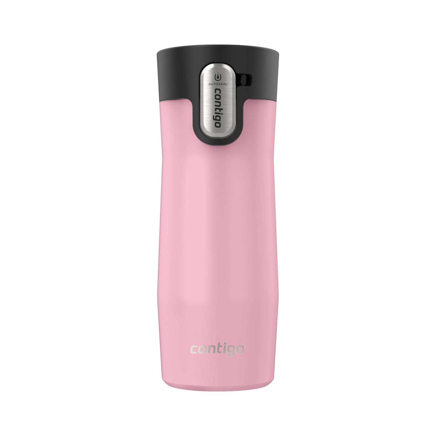 Contigo West Loop 3.0 Stainless Steel Travel Mug with Tea-Bag Hook & Spill-Proof Lid, Vacuum-Insulated Reusable Cup Coffee and Tea, 16 oz (473 mL), Strawberry Cream - Keeps Drinks Hot up to 11 Hours 🍁 All In One Marketplace Canada