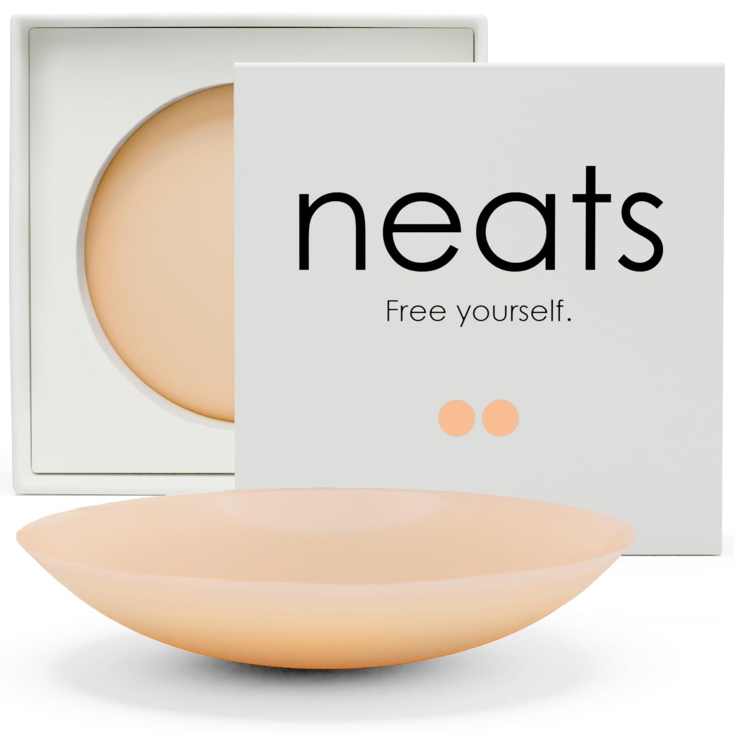 NEATS Nipple Covers for Women, Reusable & Hypoallergenic Nipple Pads, Adhesive Silicone Pasties Bra Champagne 🍁 All In One Marketplace Canada