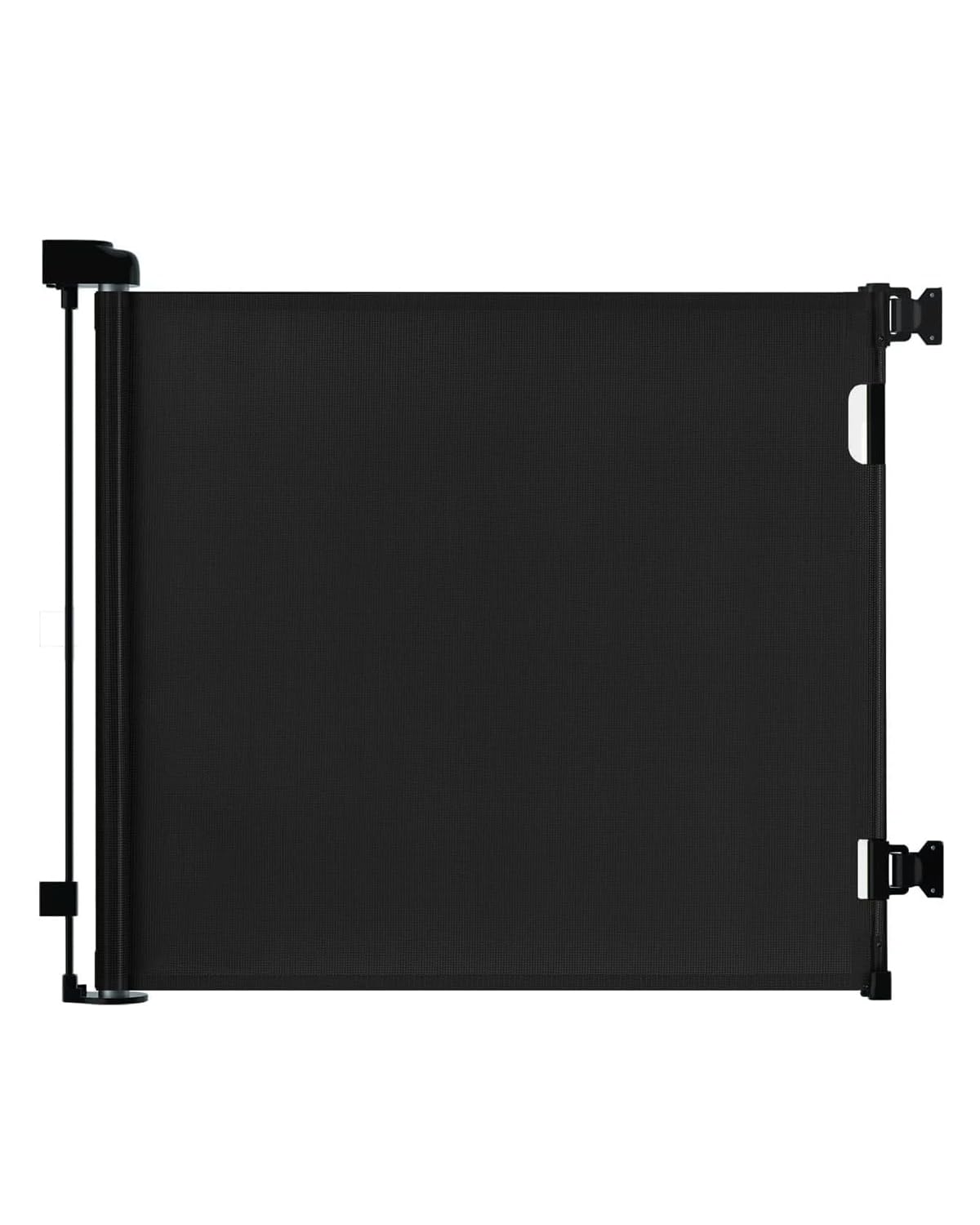 Retractable Baby Gates for Stairs, 55 Wide Mesh Dog Gate for Doorways, 33.6" Tall Easy to Use Pet Fence for The House, Toddler Safety Essentials Indoor&Outdoor, Black 🍁 All In One Marketplace Canada