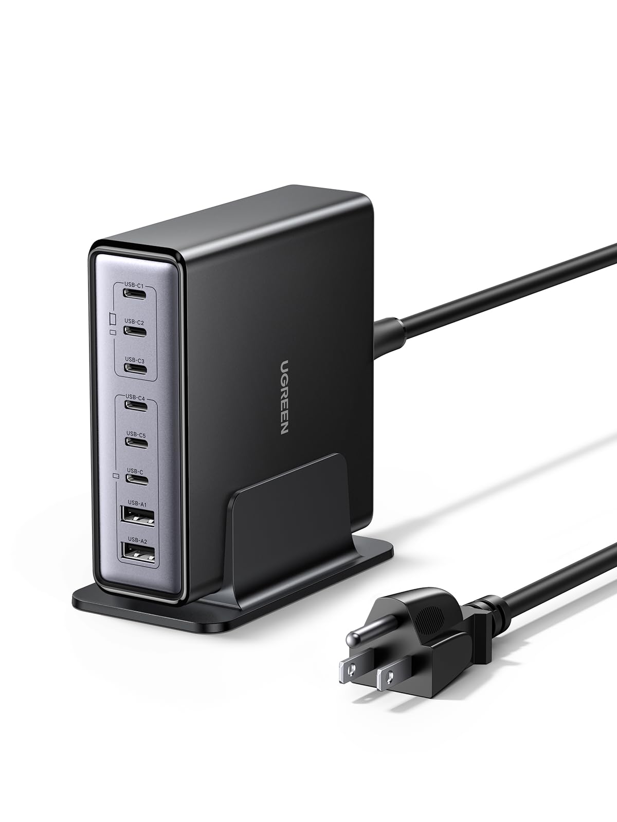 UGREEN 200W 8-Port GaN USB C Charger Block, Desktop Charging Station USB C and USB PD 100W Fast Charging Compatible for MacBook Pro 16" Air, XPS 13, iPad Pro, iPhone 17 Pro, Galaxy S26 S25 🍁 All In One Marketplace Canada