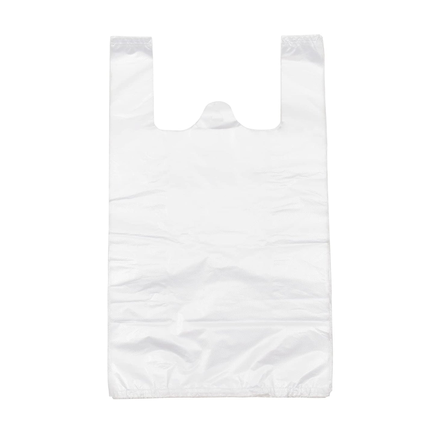 T Shirt Bags Plastic Grocery Bags with Handles for Merchandise and Supermarket, Bolsas De Plastico Para Negocio, 12 x 20 Inch (White, 200Pcs) 🍁 All In One Marketplace Canada
