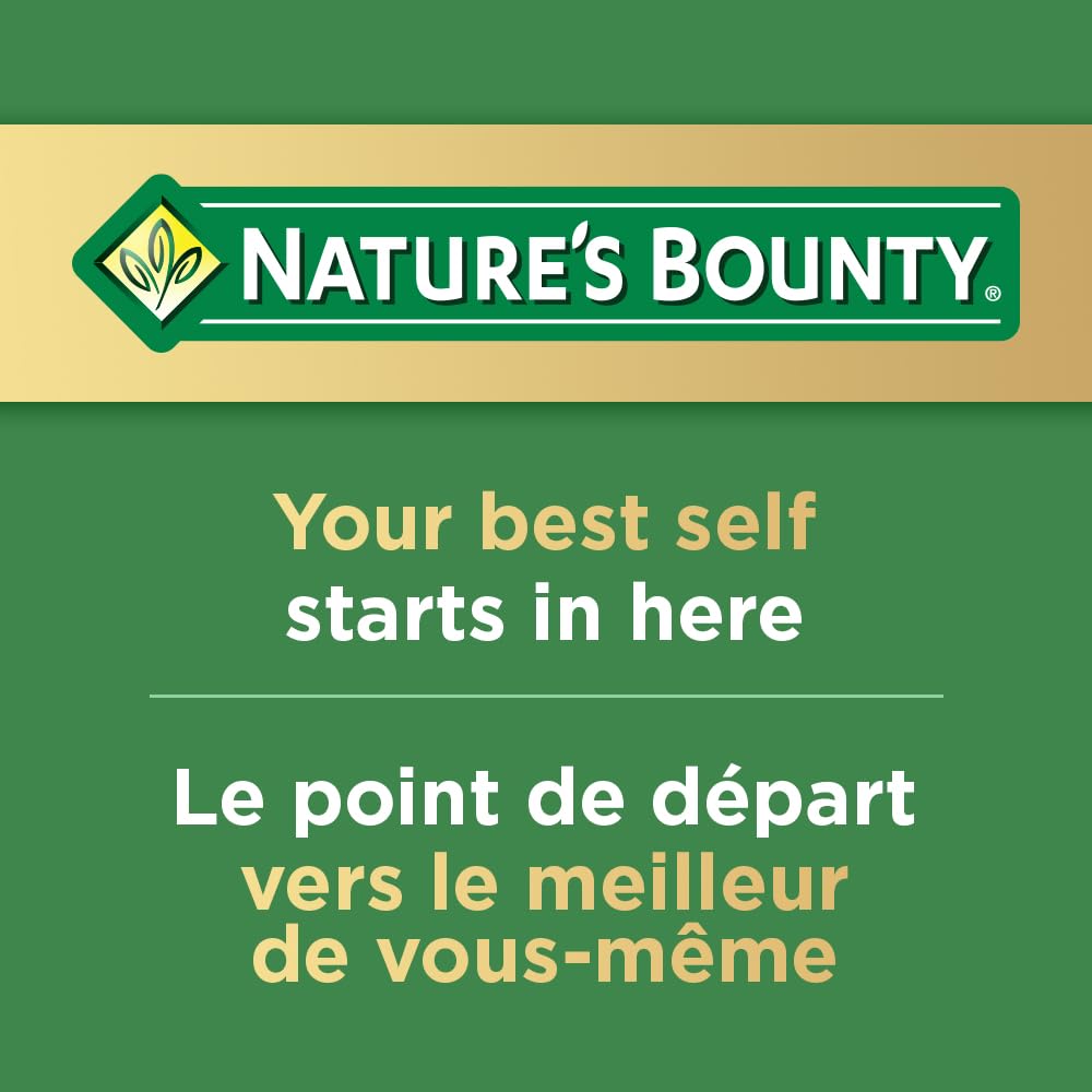 Nature's Bounty Absorbable Magnesium 400mg, Multi-coloured, 125 Softgels 🍁 All In One Marketplace Canada