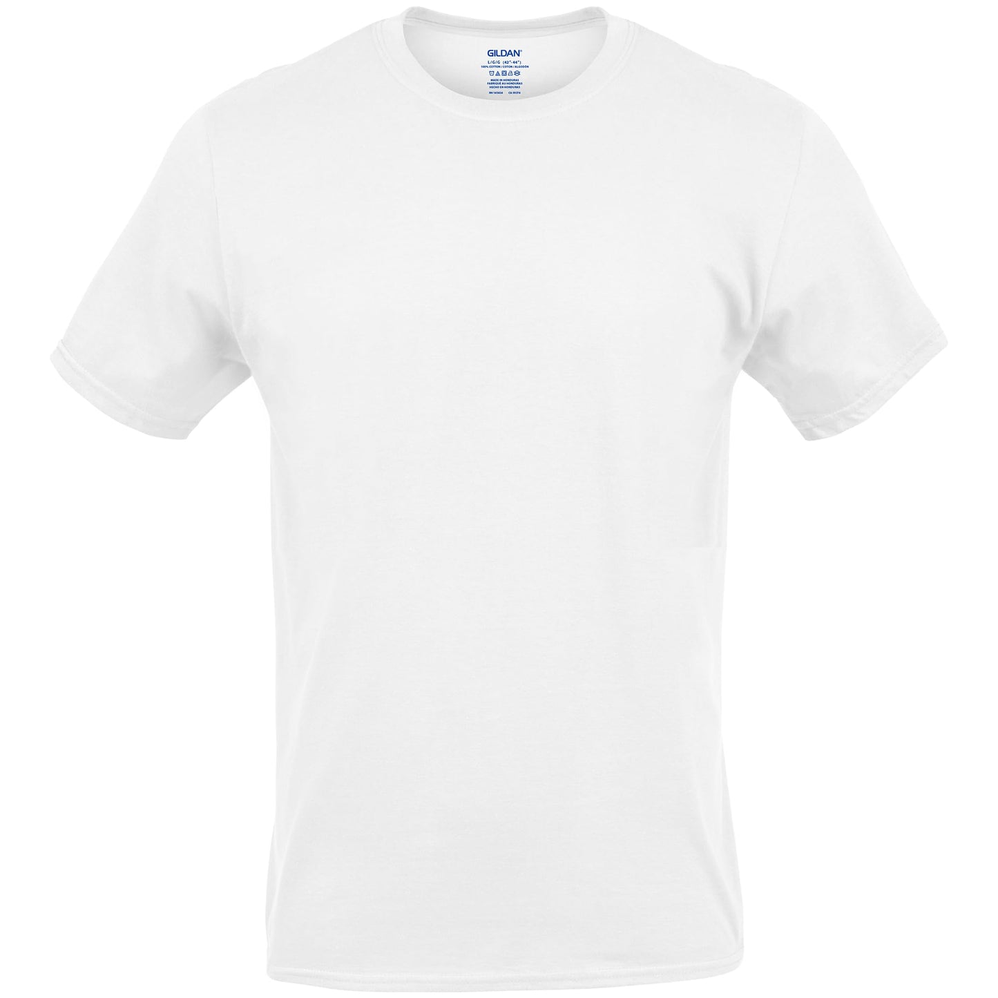 GILDAN Platinum Men's Crew T-Shirts, White (6-Pack), Small 🍁 All In One Marketplace Canada