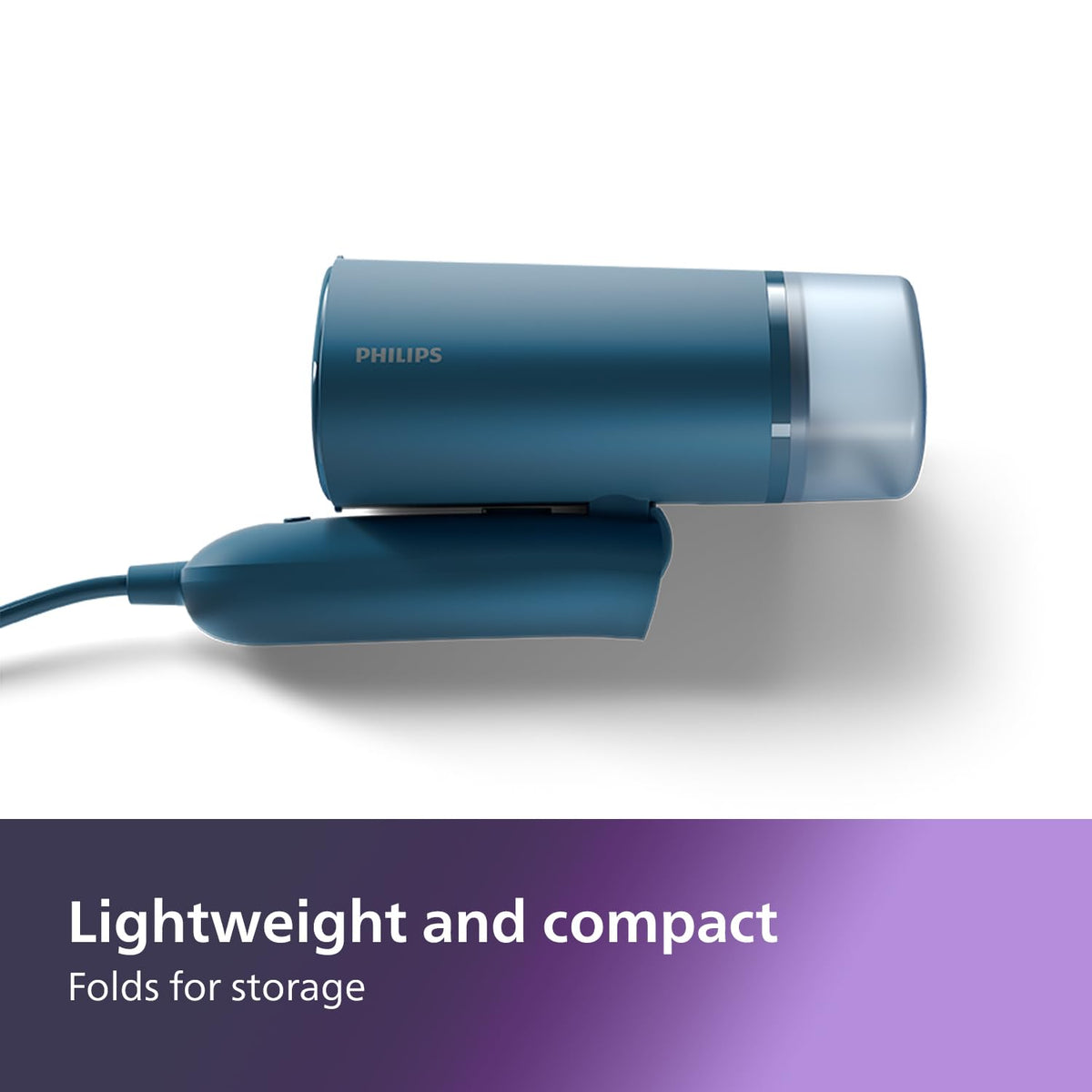 Philips 3000 Series Handheld Steamer - 1000W, 20 g/min Steam, Detachable 100ml Water Tank, Plastic Plate, Blue (STH3000/20) 🍁 All In One Marketplace Canada