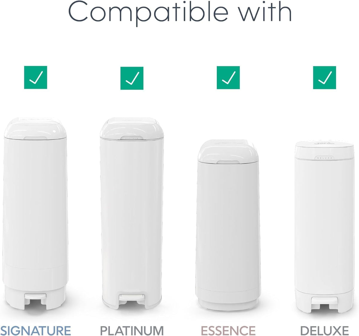 Diaper Genie Easy Roll Refill with 30 Bags - Refill for Diaper Genie Signature, Platinum, Essence Pails - Holds up to 1,410 Newborn Diapers, Blue, 1-Pack 🍁 All In One Marketplace Canada
