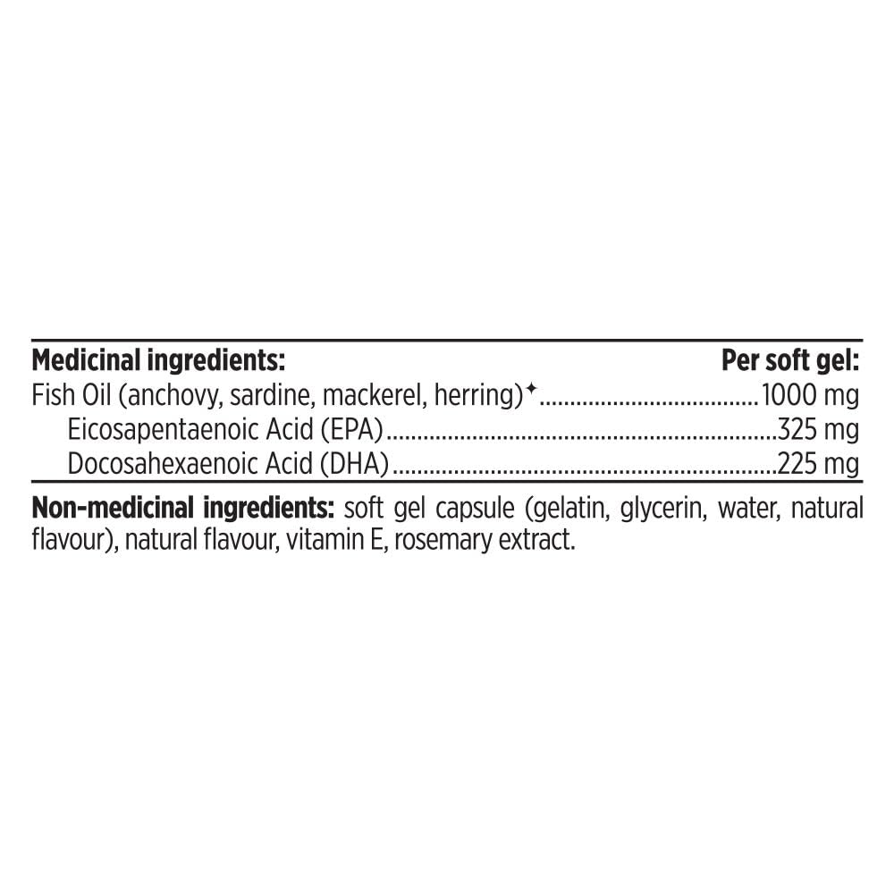Nordic Naturals Ultimate Omega SoftGels - Omega-3 Supplement, Concentrated Fish Oil With More DHA and EPA, Supports Heart Health, Brain Development and Overall Wellness, Lemon, 60 Count 🍁 All In One Marketplace Canada