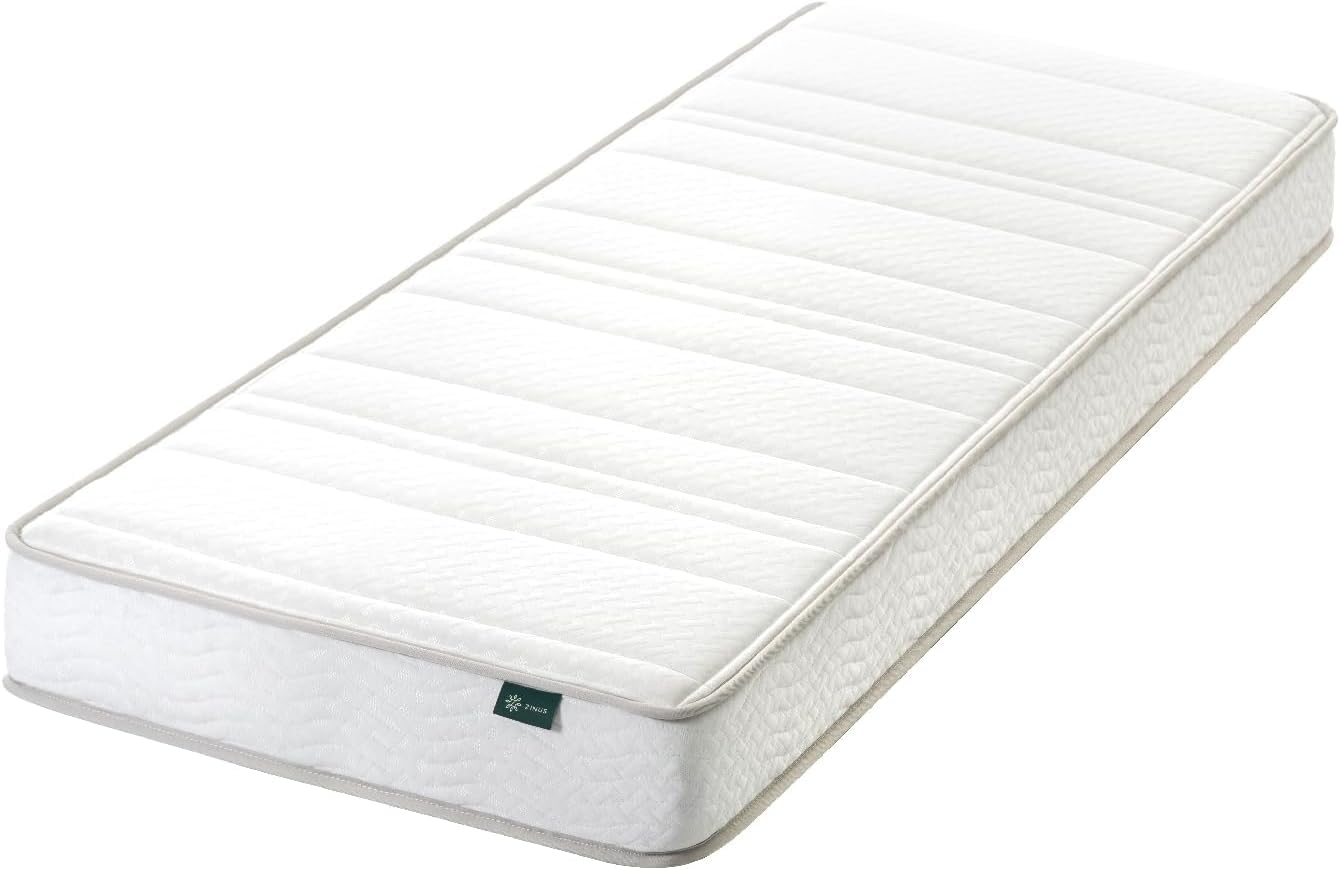 Zinus Narrow Twin Mattress - 6 Inch Foam and Spring Hybrid Mattress, Affordable Mattress, CertiPUR-US Certified Foam with Pressure Relief, Mattress in a Box, 10-Year Warranty, Narrow Twin, 30"x75" 🍁 All In One Marketplace Canada