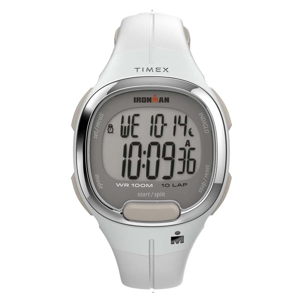 Timex Ironman Transit White Resin Strap Watch (Mode: TW5M478009J) Black/Gold-Tone 🍁 All In One Marketplace Canada